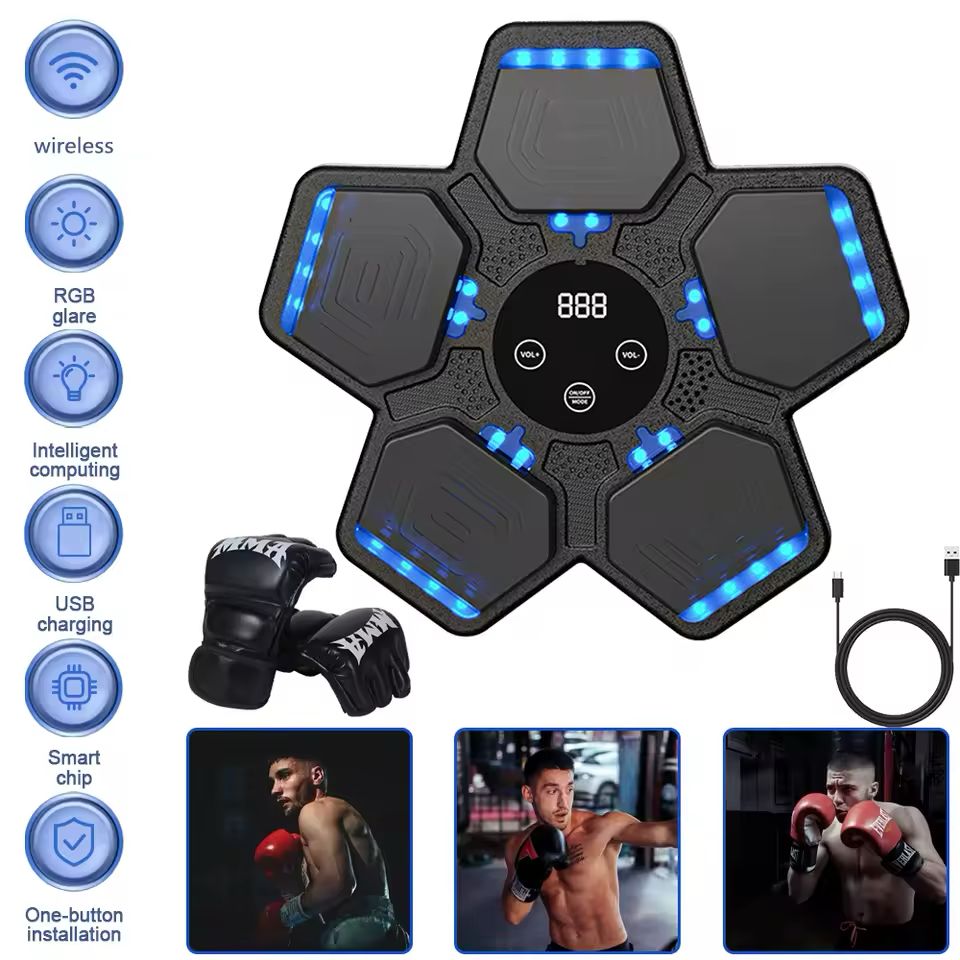 Reflex Punching Machine for Home Gym and Fitness Training