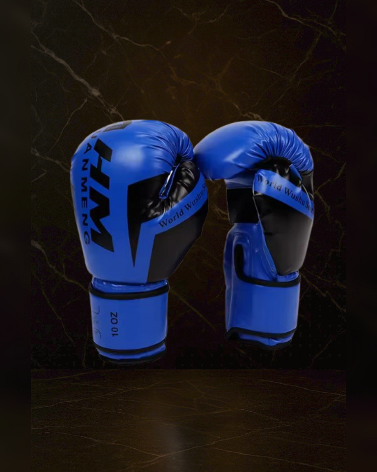 Strikezonex blue boxing gloves