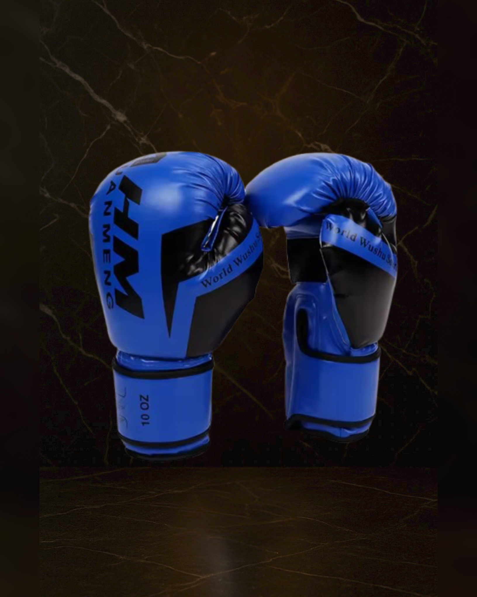 Strikezonex blue boxing gloves