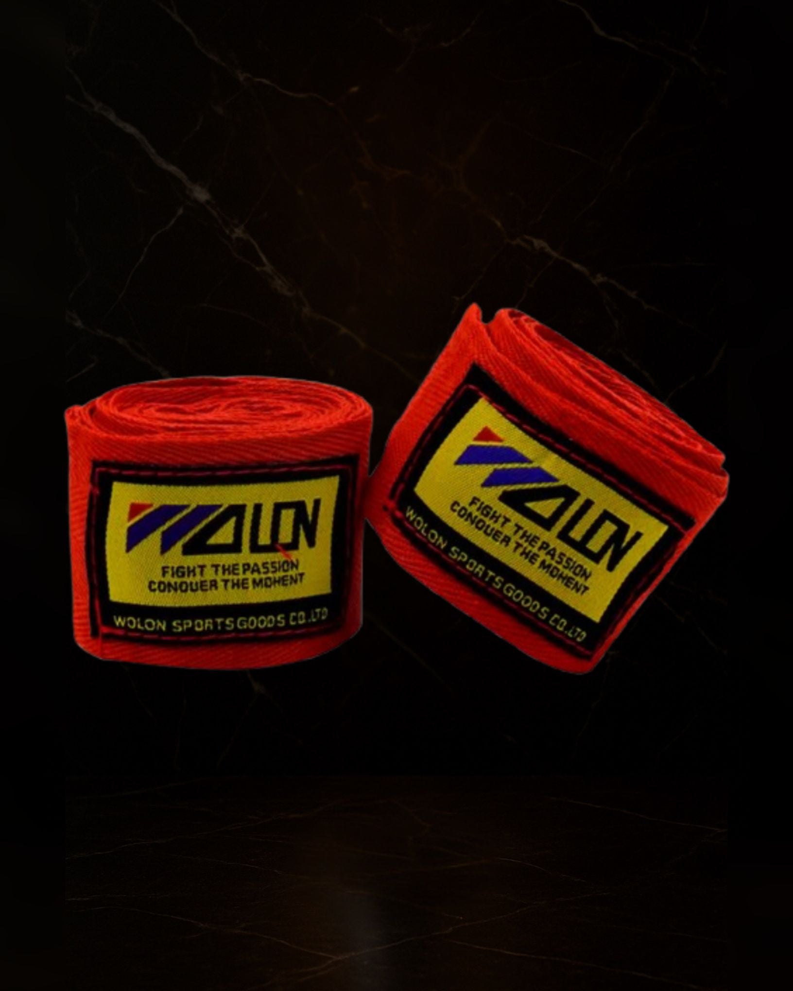 StrikeZoneX Color Series hand wrap in red – premium boxing and MMA gear for wrist support and protection.